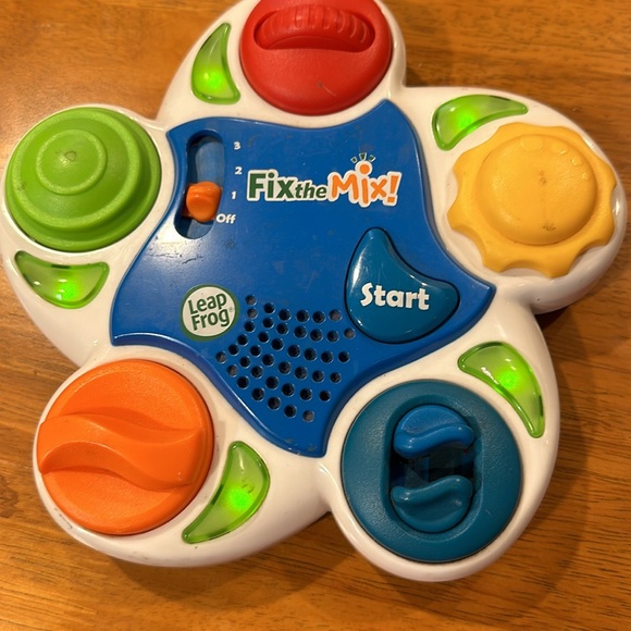 Leap Frog Fix the Mix light up memory sequence game. Works. 2007. - Picture 2 of 3